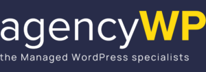 agencyWP website logo slogan no padding